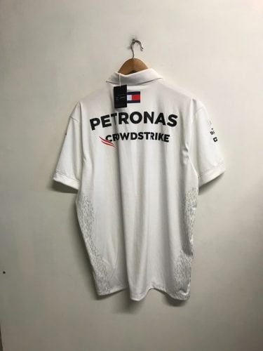 Polera Polo Mercedes Benz Blanca - Formula 1 2023 photo review